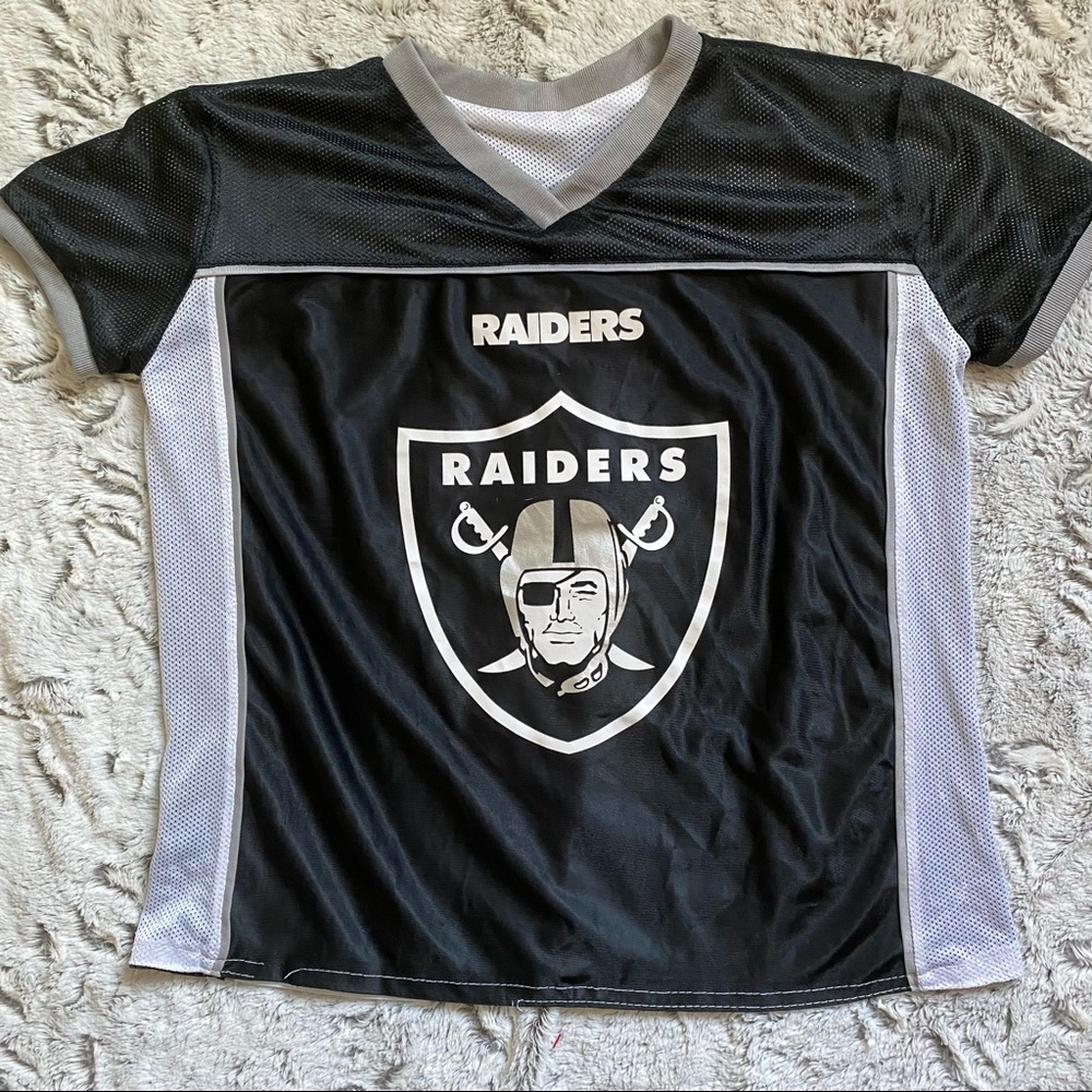 NFL Youth LA Raiders Reversible Flag Jersey Size Youth XL